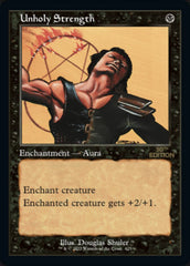 Unholy Strength (Retro) [30th Anniversary Edition] MTG Single Magic: The Gathering | Red Claw Gaming