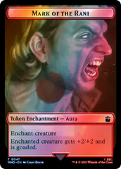 Human (0037) // Mark of the Rani Double-Sided Token (Surge Foil) [Doctor Who Tokens] MTG Single Magic: The Gathering | Red Claw Gaming