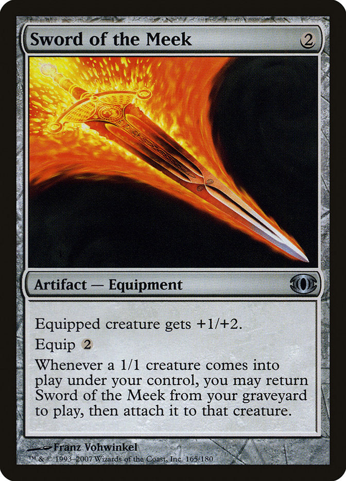 Sword of the Meek [Future Sight] MTG Single Magic: The Gathering | Red Claw Gaming