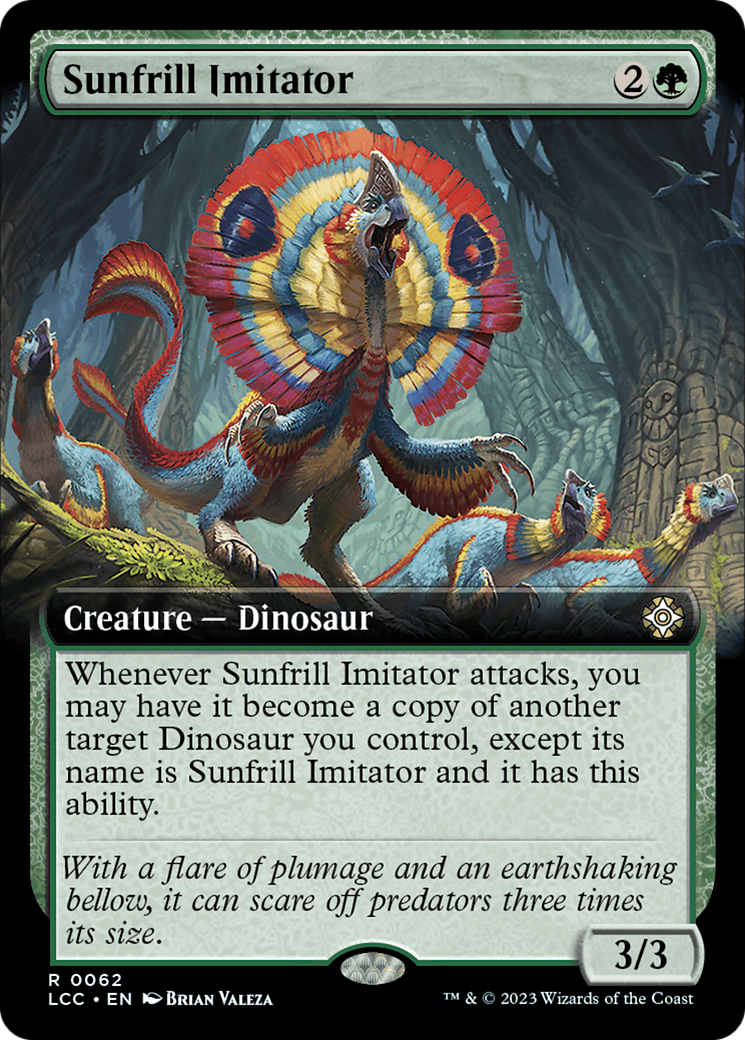 Sunfrill Imitator (Extended Art) [The Lost Caverns of Ixalan Commander] MTG Single Magic: The Gathering | Red Claw Gaming