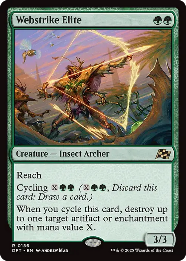 Webstrike Elite [Aetherdrift] MTG Single Magic: The Gathering | Red Claw Gaming