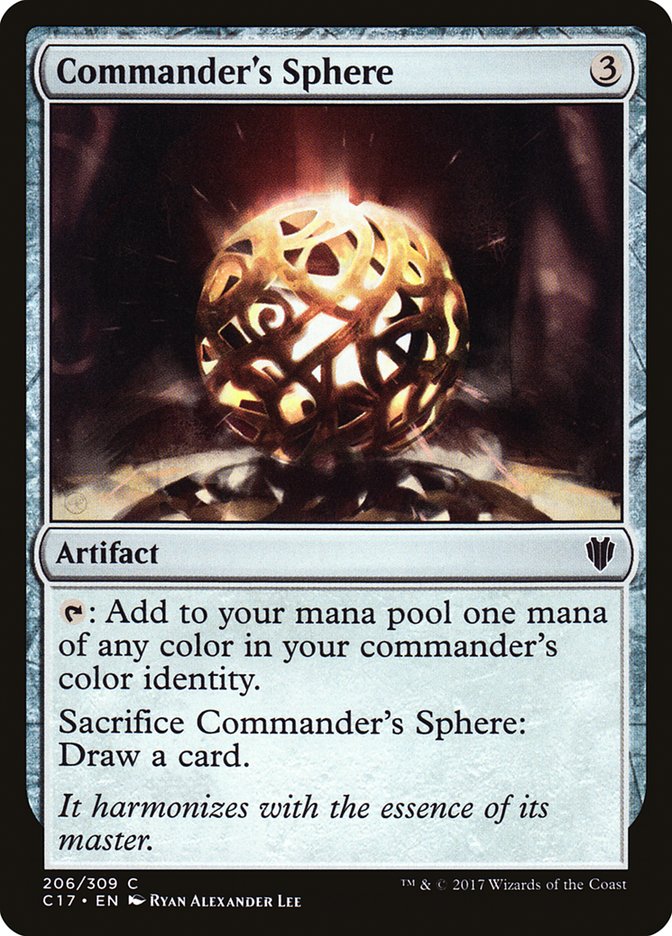 Commander's Sphere [Commander 2017] MTG Single Magic: The Gathering | Red Claw Gaming
