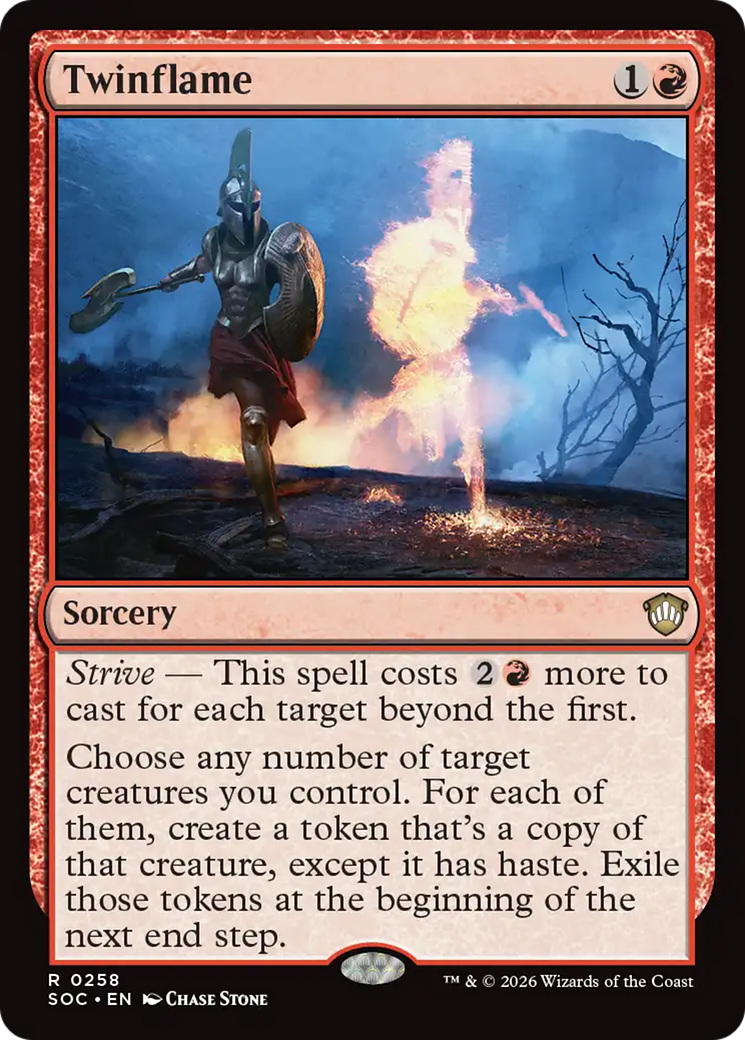 Twinflame [Secrets of Strixhaven Commander] MTG Single Magic: The Gathering | Red Claw Gaming