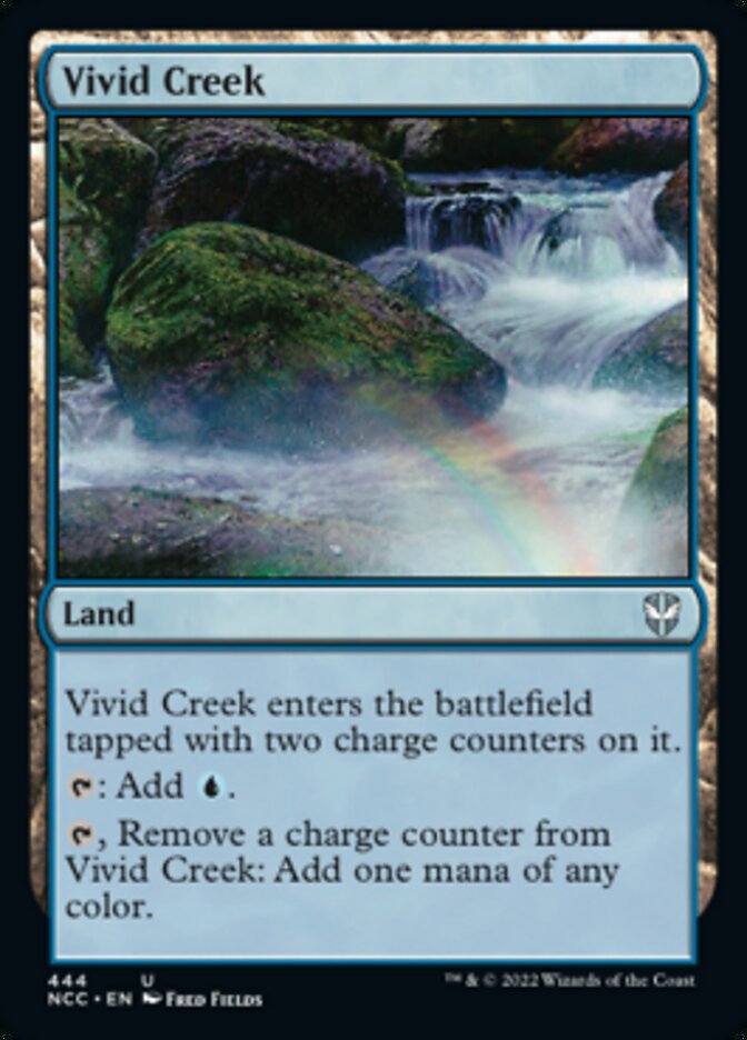 Vivid Creek [Streets of New Capenna Commander] MTG Single Magic: The Gathering | Red Claw Gaming