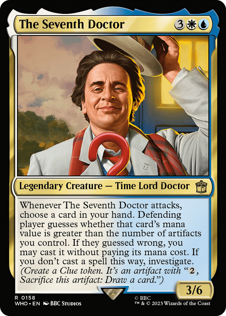 The Seventh Doctor [Doctor Who] MTG Single Magic: The Gathering | Red Claw Gaming