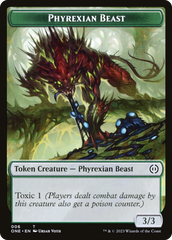 Phyrexian Goblin // Phyrexian Beast Double-Sided Token [Phyrexia: All Will Be One Tokens] MTG Single Magic: The Gathering | Red Claw Gaming