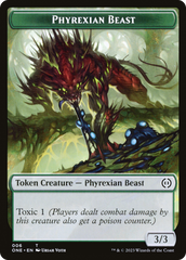 Phyrexian Goblin // Phyrexian Beast Double-Sided Token [Phyrexia: All Will Be One Tokens] MTG Single Magic: The Gathering    | Red Claw Gaming