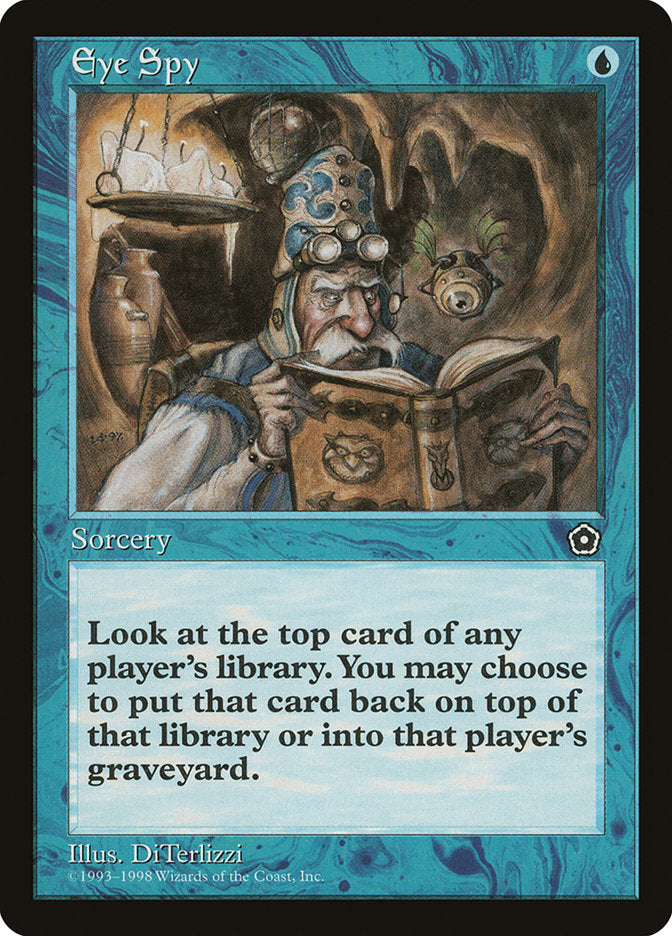 Eye Spy [Portal Second Age] MTG Single Magic: The Gathering | Red Claw Gaming