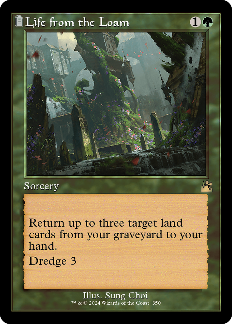 Life from the Loam (Retro Frame) [Ravnica Remastered] MTG Single Magic: The Gathering | Red Claw Gaming