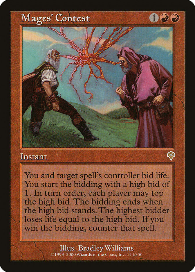 Mages' Contest [Invasion] MTG Single Magic: The Gathering | Red Claw Gaming