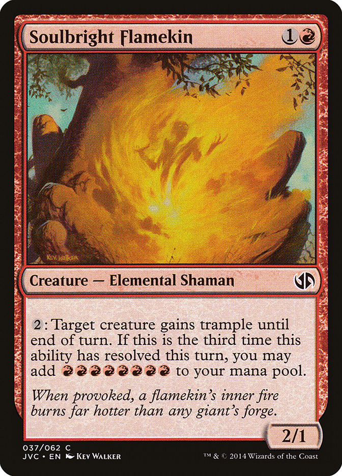 Soulbright Flamekin [Duel Decks Anthology] MTG Single Magic: The Gathering | Red Claw Gaming