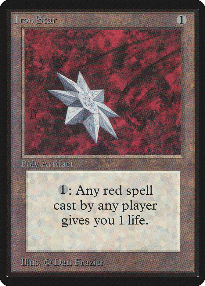 Iron Star [Beta Edition] MTG Single Magic: The Gathering | Red Claw Gaming