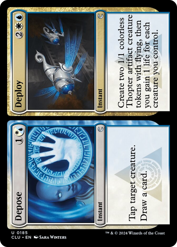 Depose // Deploy [Ravnica: Clue Edition] MTG Single Magic: The Gathering | Red Claw Gaming