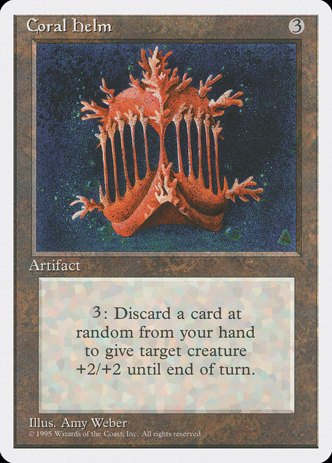 Coral Helm [Fourth Edition] MTG Single Magic: The Gathering | Red Claw Gaming