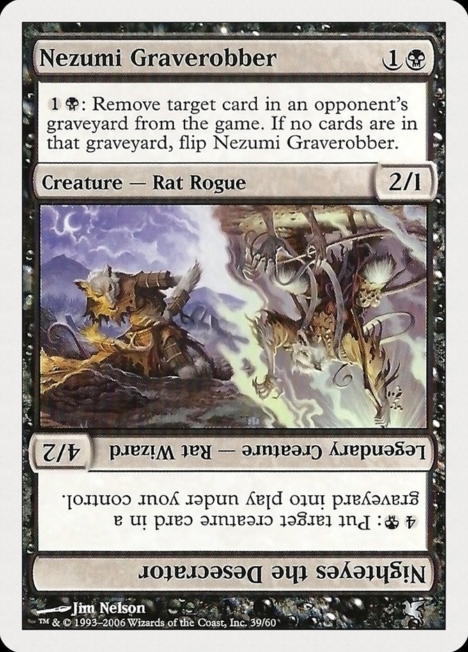 Nezumi Graverobber // Nighteyes the Desecrator (39) [Hachette UK] MTG Single Magic: The Gathering | Red Claw Gaming