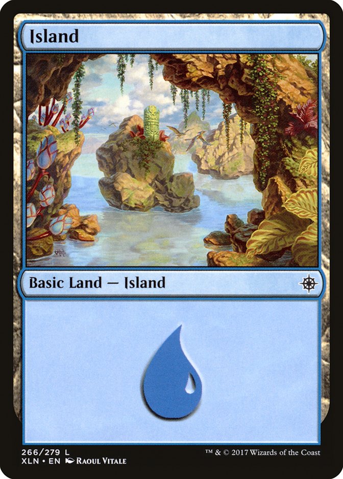 Island (266) [Ixalan] MTG Single Magic: The Gathering | Red Claw Gaming