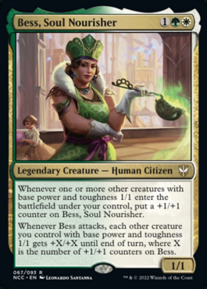 Bess, Soul Nourisher [Streets of New Capenna Commander] MTG Single Magic: The Gathering | Red Claw Gaming