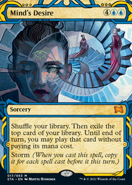 Mind's Desire (Foil Etched) [Strixhaven: Mystical Archive] MTG Single Magic: The Gathering | Red Claw Gaming