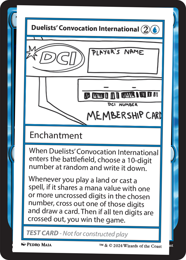 Duelists' Convocation International [Mystery Booster 2 Playtest Cards] MTG Single Magic: The Gathering | Red Claw Gaming