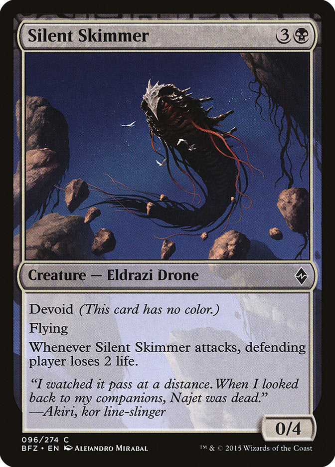 Silent Skimmer [Battle for Zendikar] MTG Single Magic: The Gathering | Red Claw Gaming
