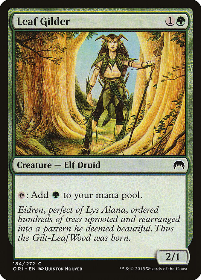 Leaf Gilder [Magic Origins] MTG Single Magic: The Gathering | Red Claw Gaming