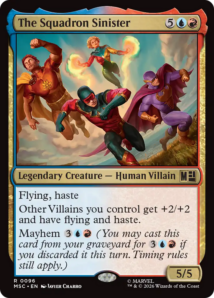 The Squadron Sinister [Marvel Super Heroes Commander] MTG Single Magic: The Gathering | Red Claw Gaming