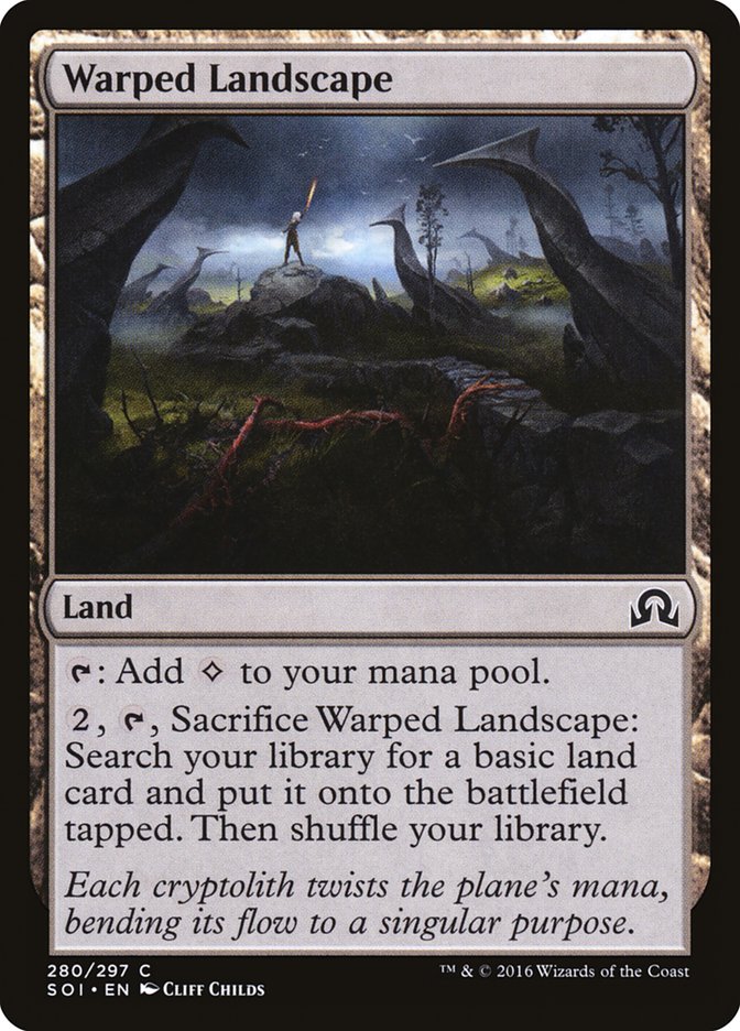 Warped Landscape [Shadows over Innistrad] MTG Single Magic: The Gathering | Red Claw Gaming