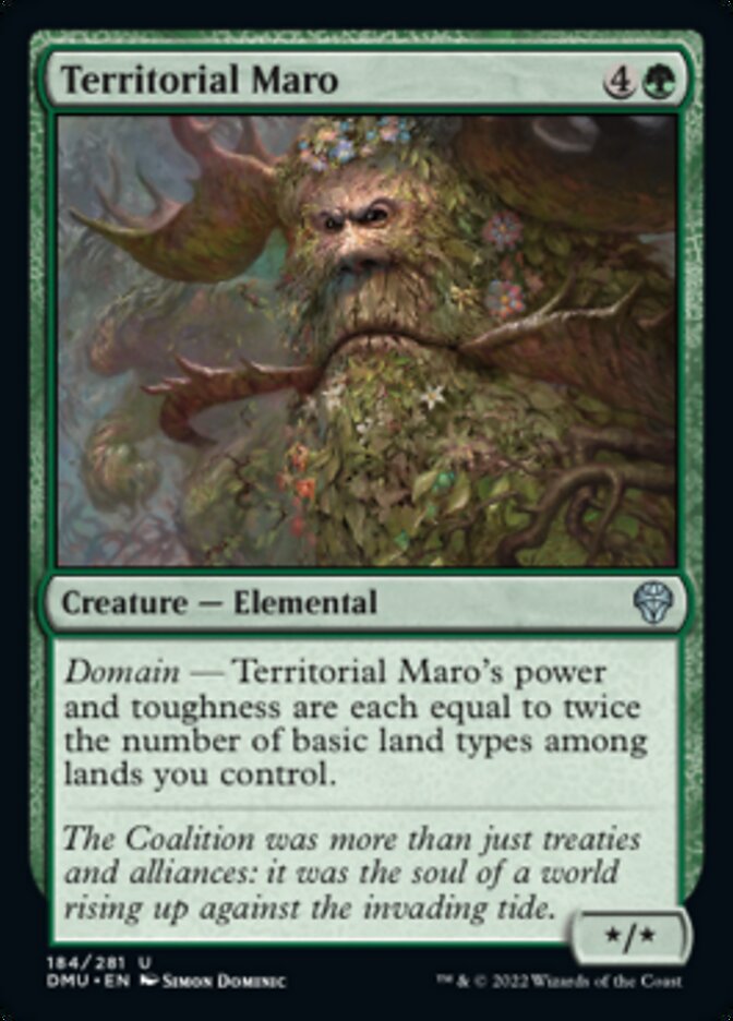 Territorial Maro [Dominaria United] MTG Single Magic: The Gathering | Red Claw Gaming