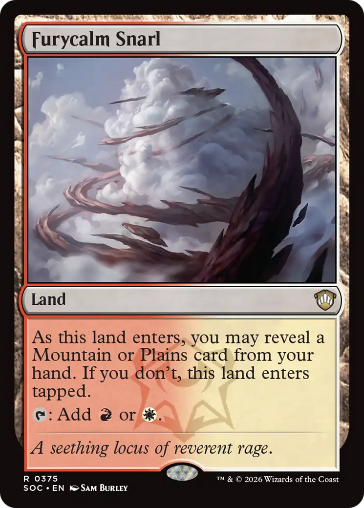 Furycalm Snarl [Secrets of Strixhaven Commander] MTG Single Magic: The Gathering | Red Claw Gaming