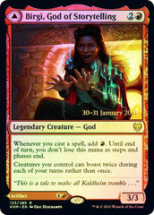 Birgi, God of Storytelling // Harnfel, Horn of Bounty [Kaldheim Prerelease Promos] MTG Single Magic: The Gathering | Red Claw Gaming