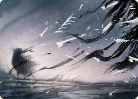 Shadow Prophecy Art Card [Dominaria United Art Series] MTG Single Magic: The Gathering | Red Claw Gaming