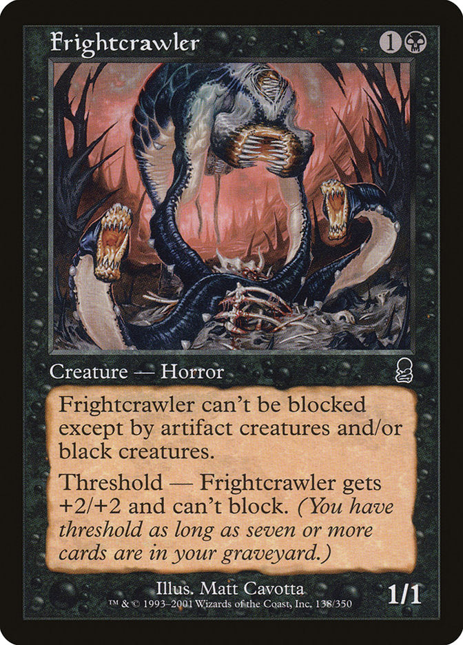 Frightcrawler [Odyssey] MTG Single Magic: The Gathering | Red Claw Gaming