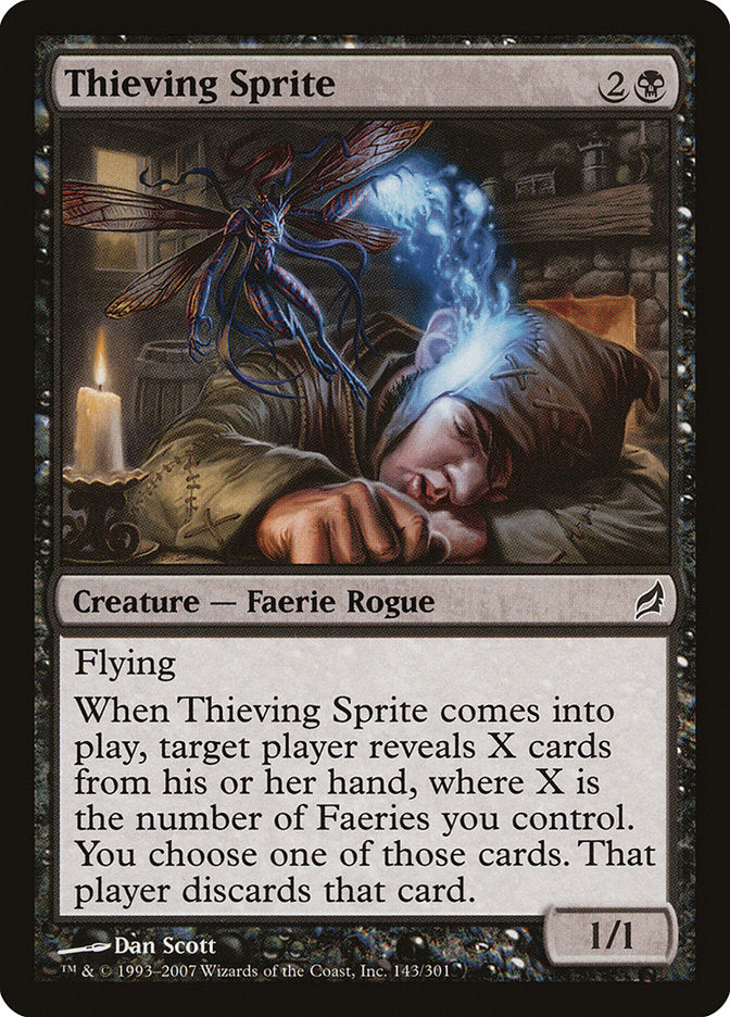 Thieving Sprite [Lorwyn] MTG Single Magic: The Gathering | Red Claw Gaming
