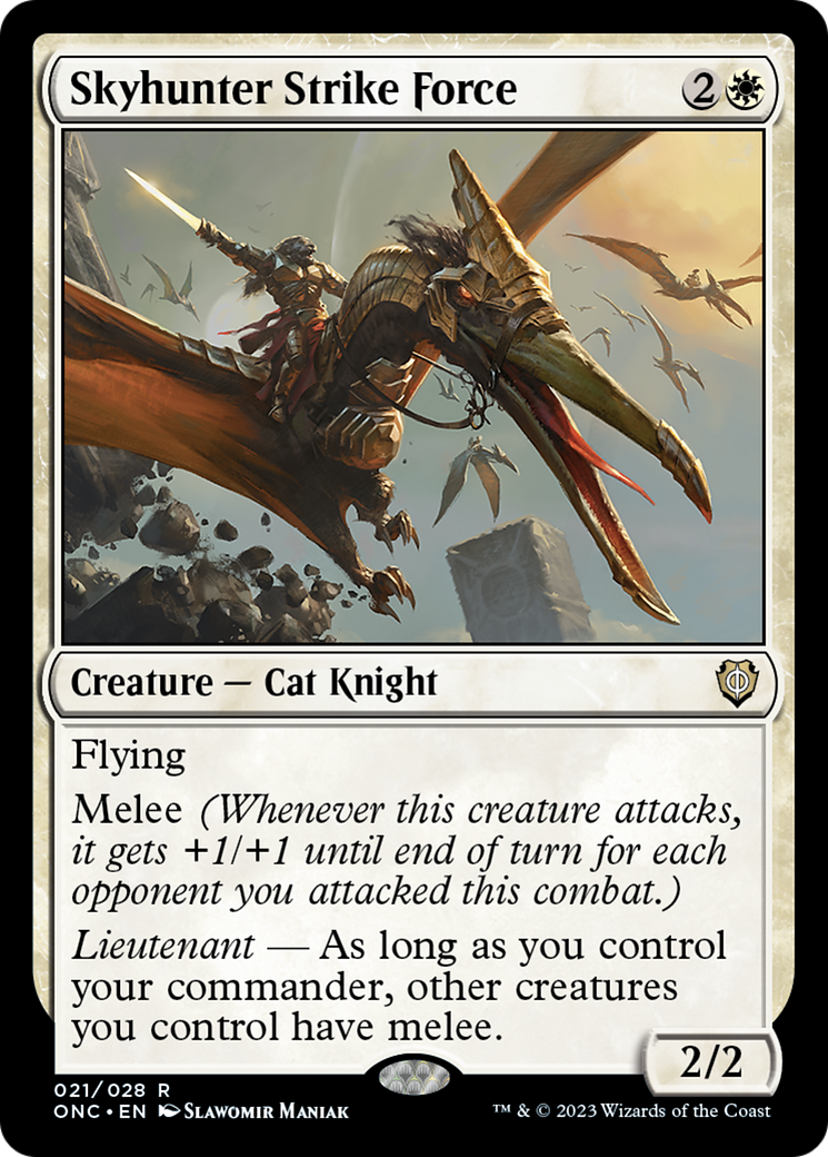 Skyhunter Strike Force [Phyrexia: All Will Be One Commander] MTG Single Magic: The Gathering | Red Claw Gaming