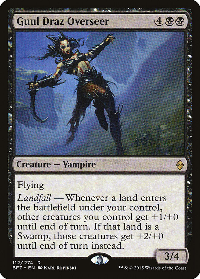 Guul Draz Overseer [Battle for Zendikar] MTG Single Magic: The Gathering | Red Claw Gaming
