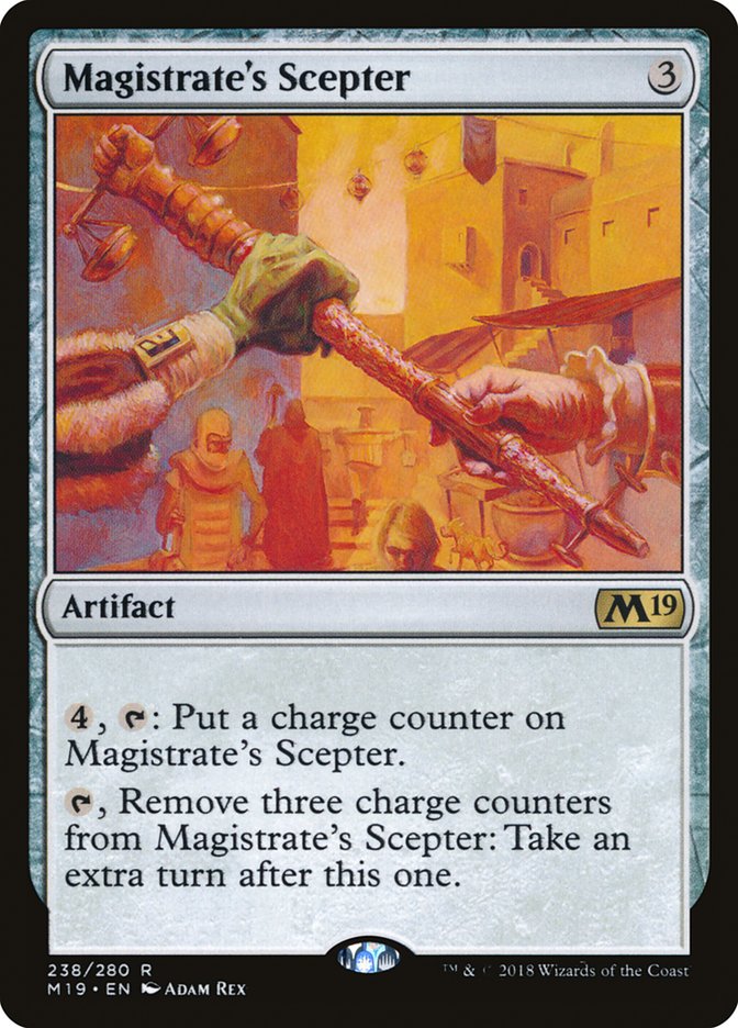 Magistrate's Scepter [Core Set 2019] MTG Single Magic: The Gathering | Red Claw Gaming