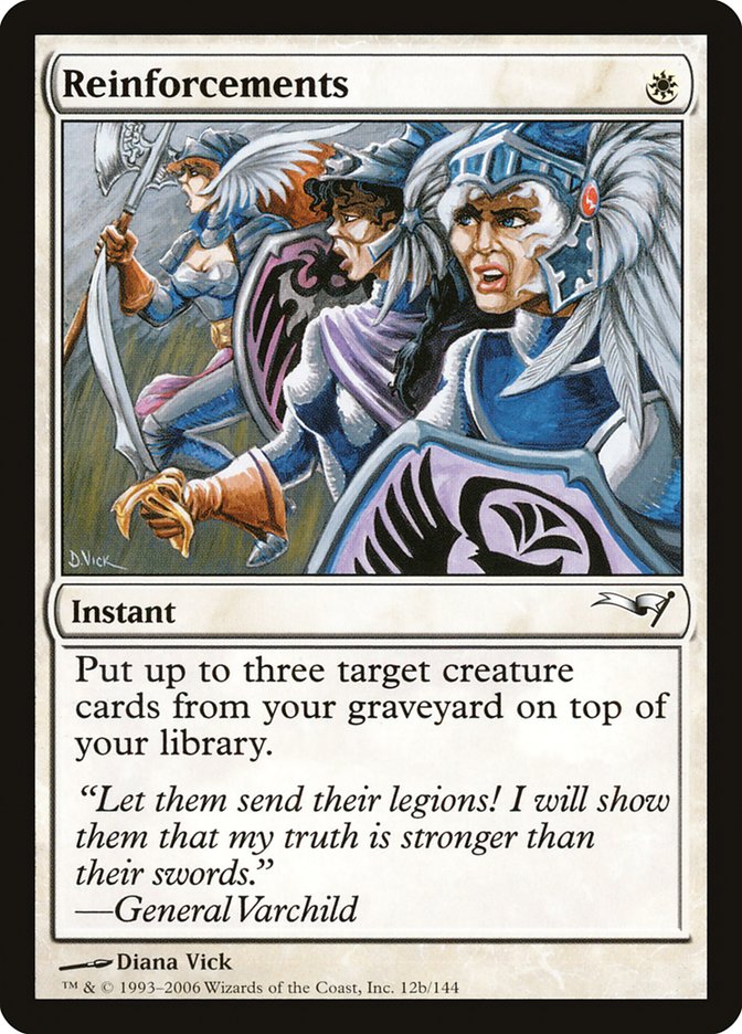 Reinforcements [Coldsnap Theme Decks] MTG Single Magic: The Gathering | Red Claw Gaming