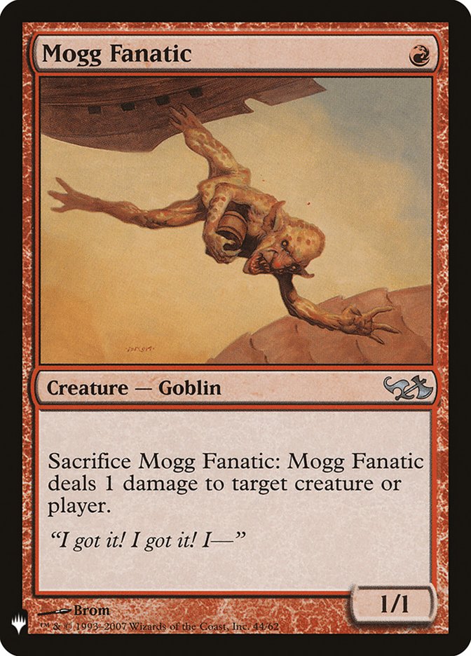 Mogg Fanatic [Mystery Booster] MTG Single Magic: The Gathering | Red Claw Gaming