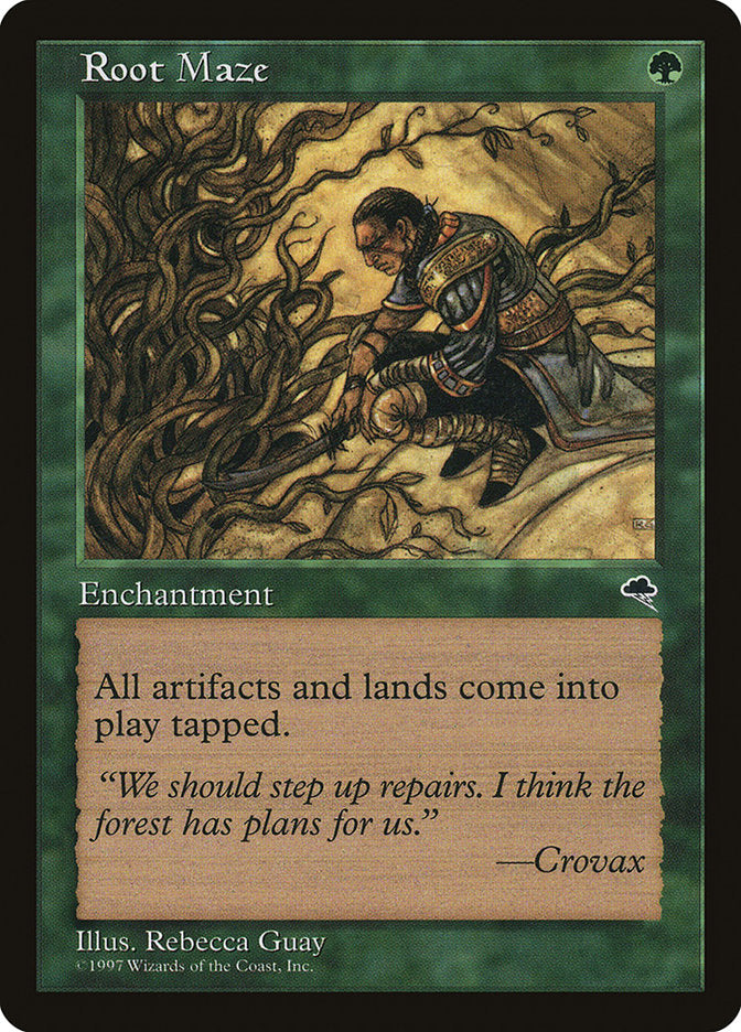 Root Maze [Tempest] MTG Single Magic: The Gathering | Red Claw Gaming