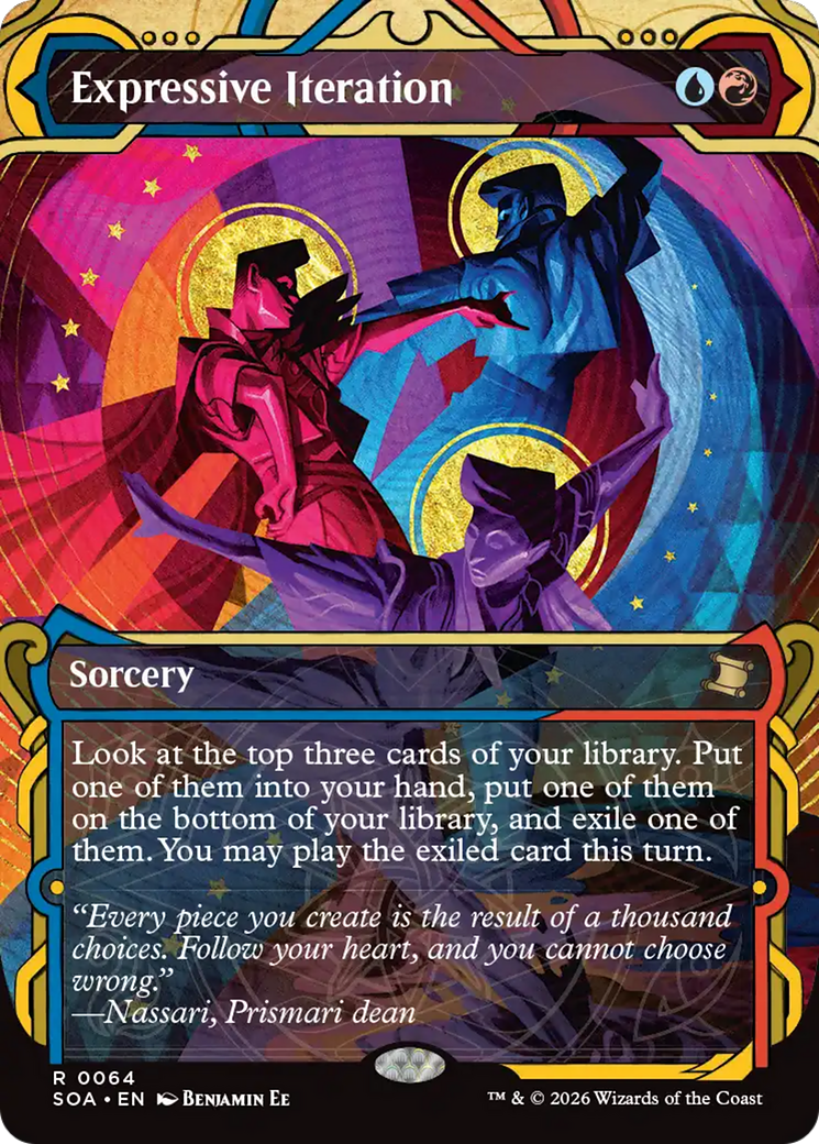Expressive Iteration [Secrets of Strixhaven: Mystical Archive] MTG Single Magic: The Gathering | Red Claw Gaming