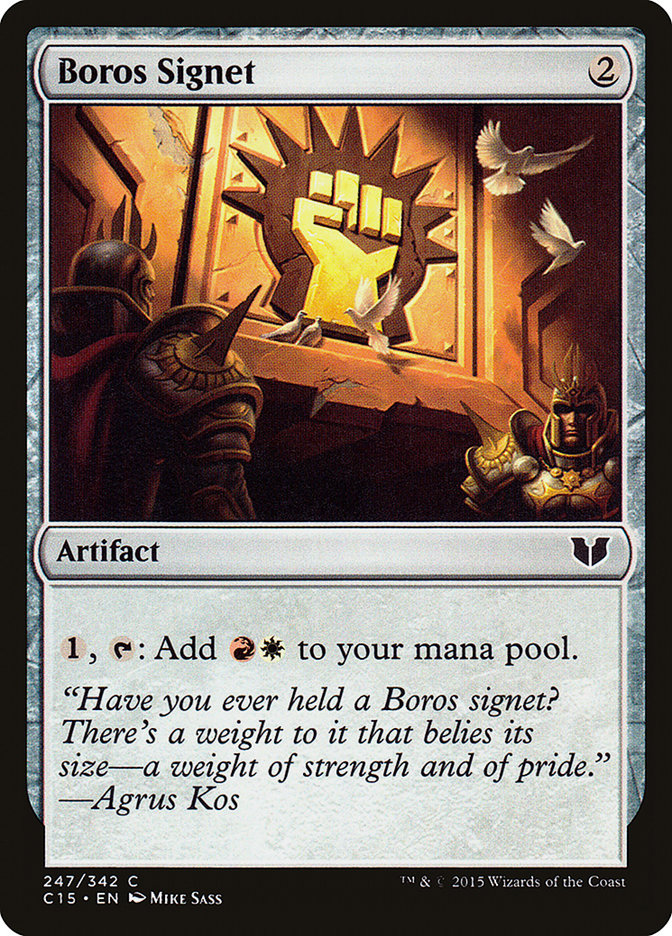 Boros Signet [Commander 2015] MTG Single Magic: The Gathering | Red Claw Gaming