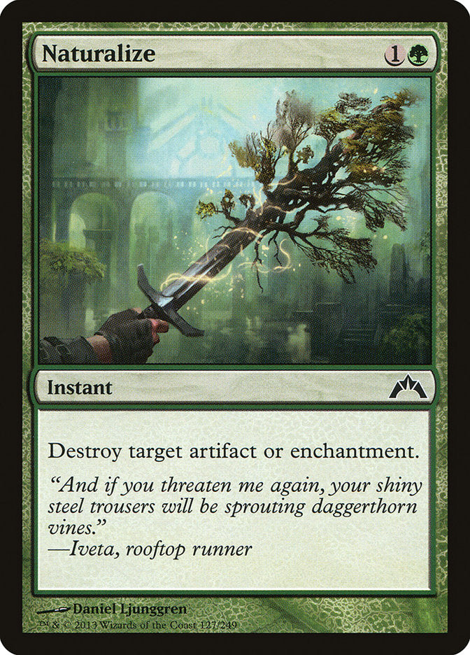 Naturalize [Gatecrash] MTG Single Magic: The Gathering | Red Claw Gaming