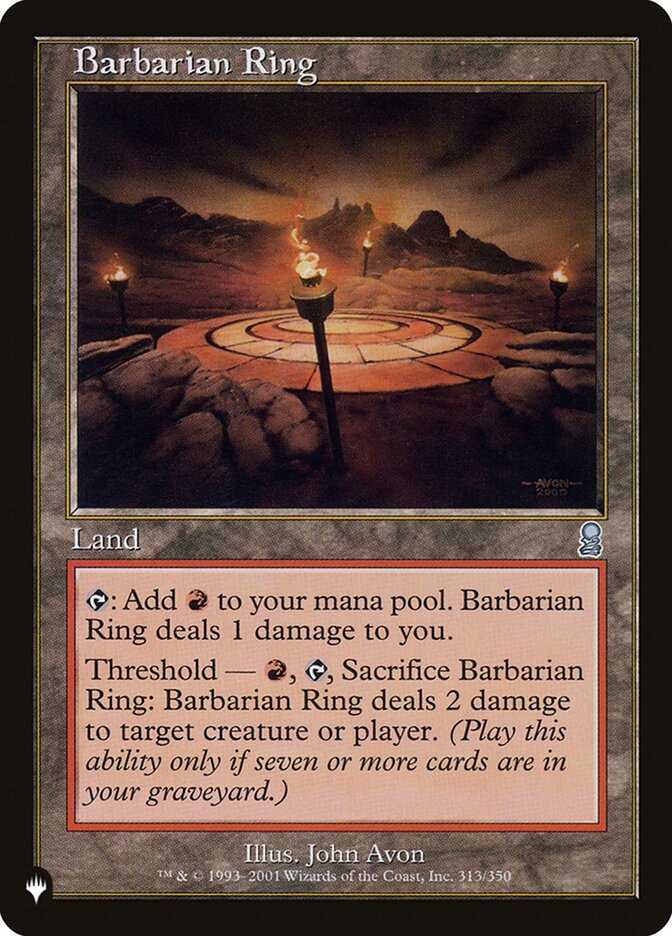 Barbarian Ring [The List] MTG Single Magic: The Gathering | Red Claw Gaming