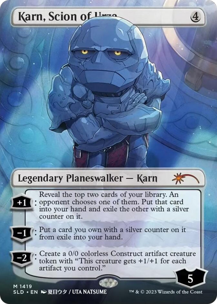 Karn, Scion of Urza [Secret Lair Drop Series] MTG Single Magic: The Gathering | Red Claw Gaming