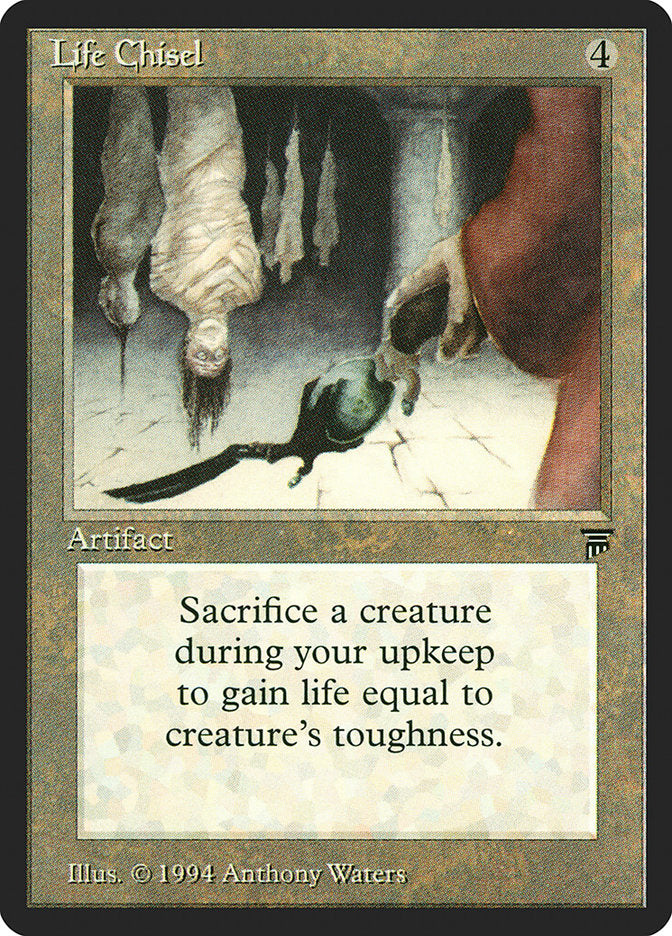Life Chisel [Legends] MTG Single Magic: The Gathering | Red Claw Gaming