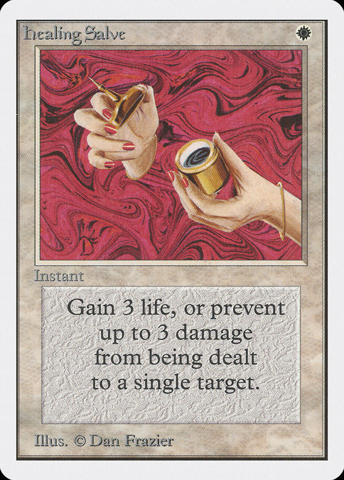 Healing Salve [Unlimited Edition] MTG Single Magic: The Gathering | Red Claw Gaming