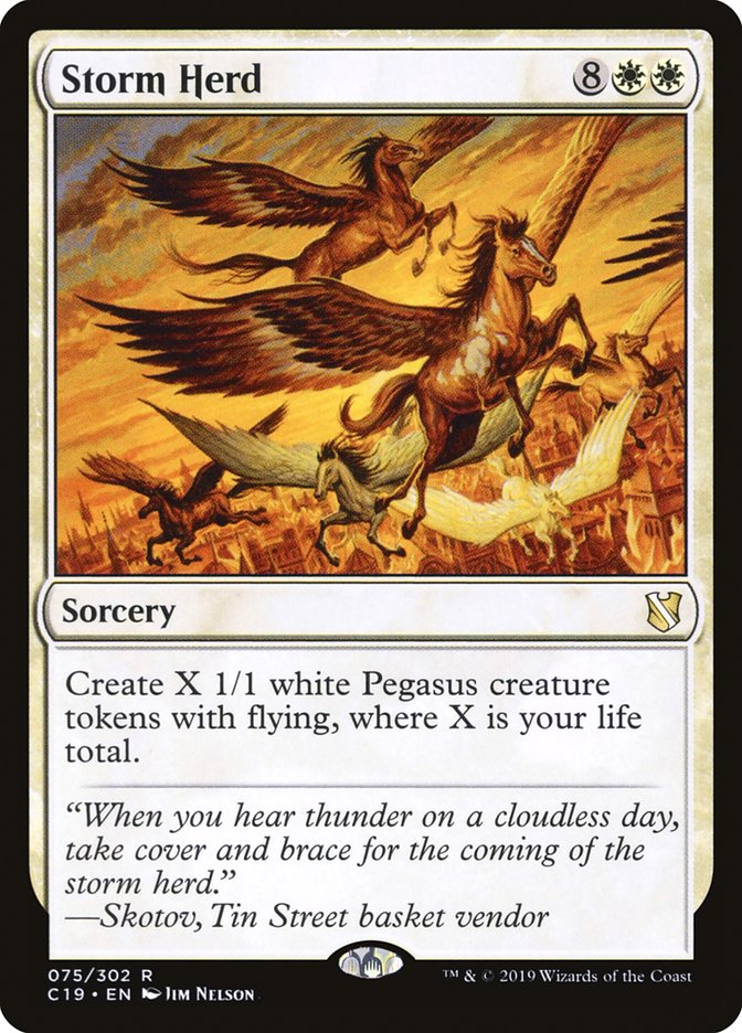 Storm Herd [Commander 2019] MTG Single Magic: The Gathering | Red Claw Gaming