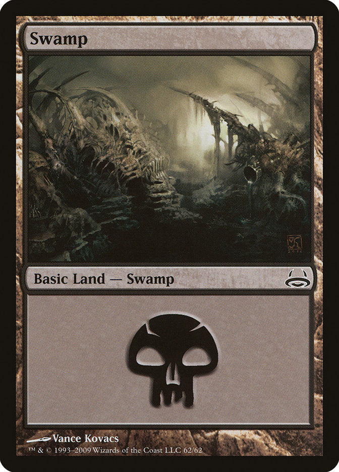 Swamp (62) [Duel Decks: Divine vs. Demonic] MTG Single Magic: The Gathering | Red Claw Gaming
