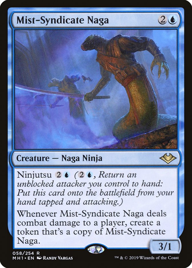 Mist-Syndicate Naga [Modern Horizons] MTG Single Magic: The Gathering    | Red Claw Gaming