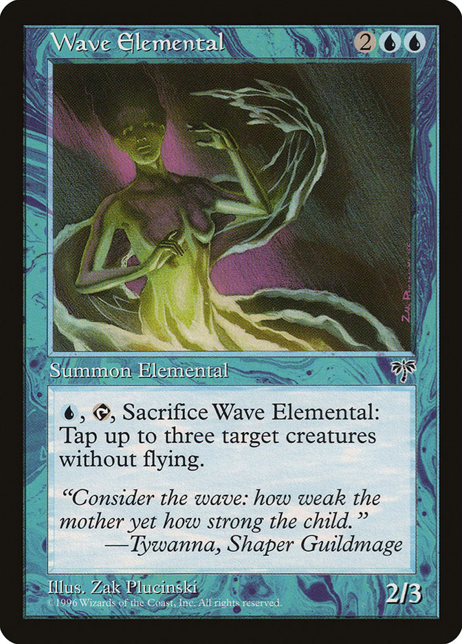 Wave Elemental [Mirage] MTG Single Magic: The Gathering | Red Claw Gaming